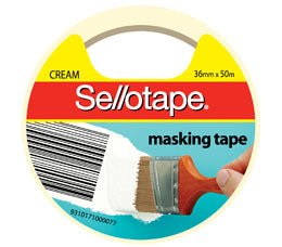 Sellotape Masking Tape 36mm x 50m - theartshop.com.au