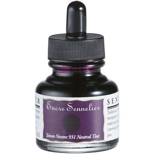 Sennelier Encre Drawing Ink 30ml 931 Neutral Tint - theartshop.com.au