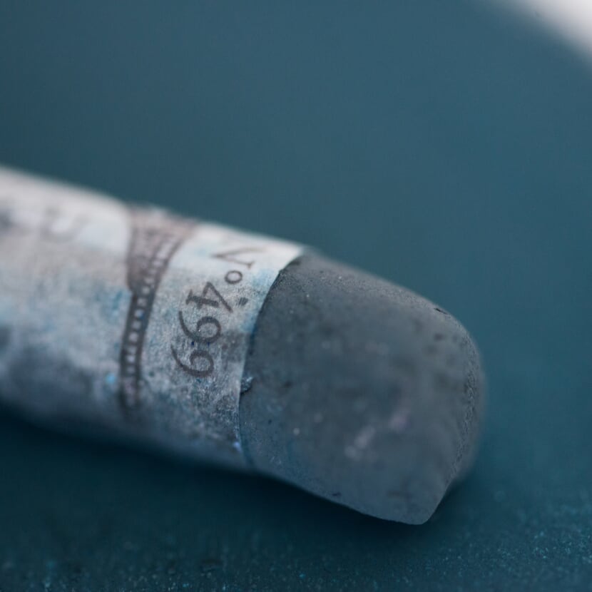 Sennelier Soft Pastel Blue Grey Green 499 - theartshop.com.au