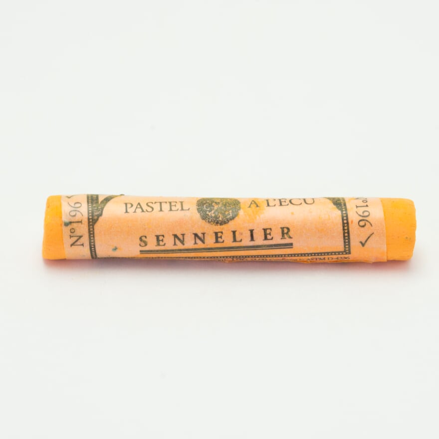 Sennelier Soft Pastel Cadmium Yellow Orange 196 - theartshop.com.au
