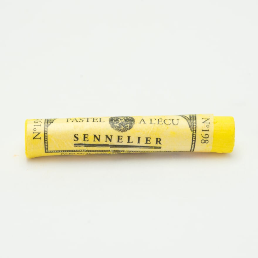 Sennelier Soft Pastel Cadmium Yellow Orange 198 - theartshop.com.au