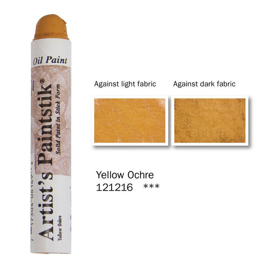 Shiva Artists Oil Paintstik 16 Yellow Ochre - theartshop.com.au