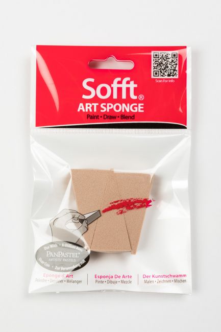 Sofft Art Sponge Bar Wedge Pkt 3 - theartshop.com.au