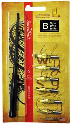 Speedball Calligraphy Pen & Nib Set B - theartshop.com.au