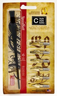 Speedball Calligraphy Pen & Nib Set C - theartshop.com.au