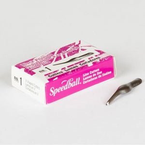 Speedball Cutter - No.1 Small V-Cutter Blade Each - theartshop.com.au