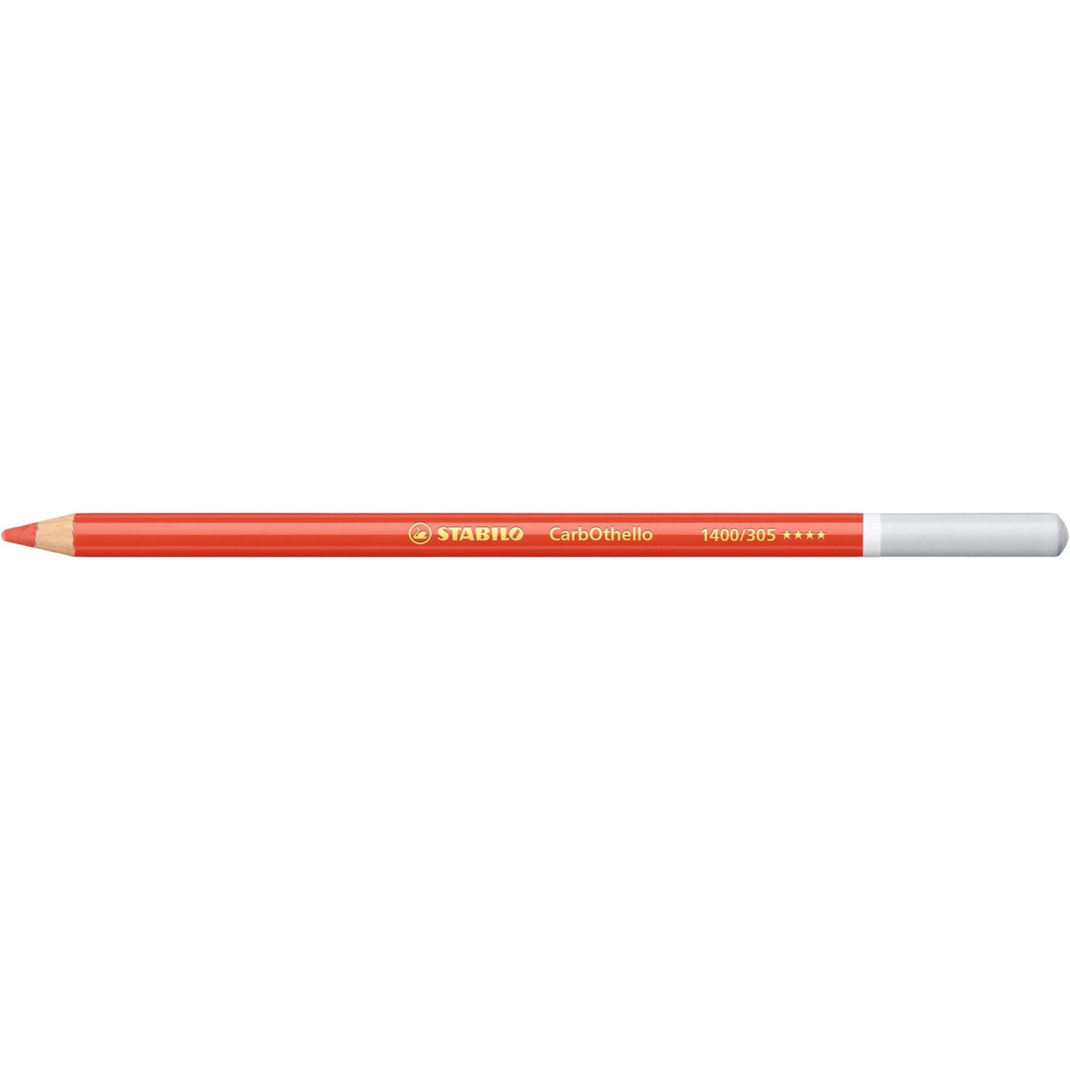 Stabilo CarbOthello Coloured Pastel Pencil 305 Vermillion Red Tone - theartshop.com.au