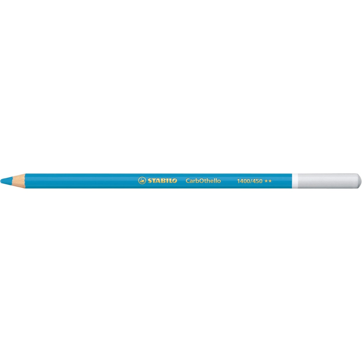 Stabilo CarbOthello Coloured Pastel Pencil 450 Cyan Blue - theartshop.com.au