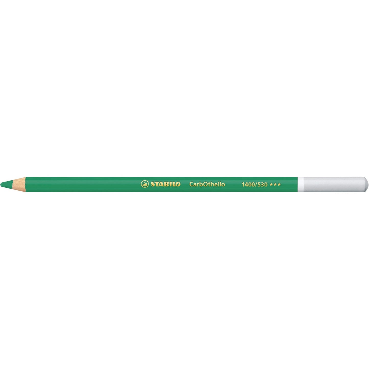 Stabilo CarbOthello Coloured Pastel Pencil 530 Emerald Green - theartshop.com.au