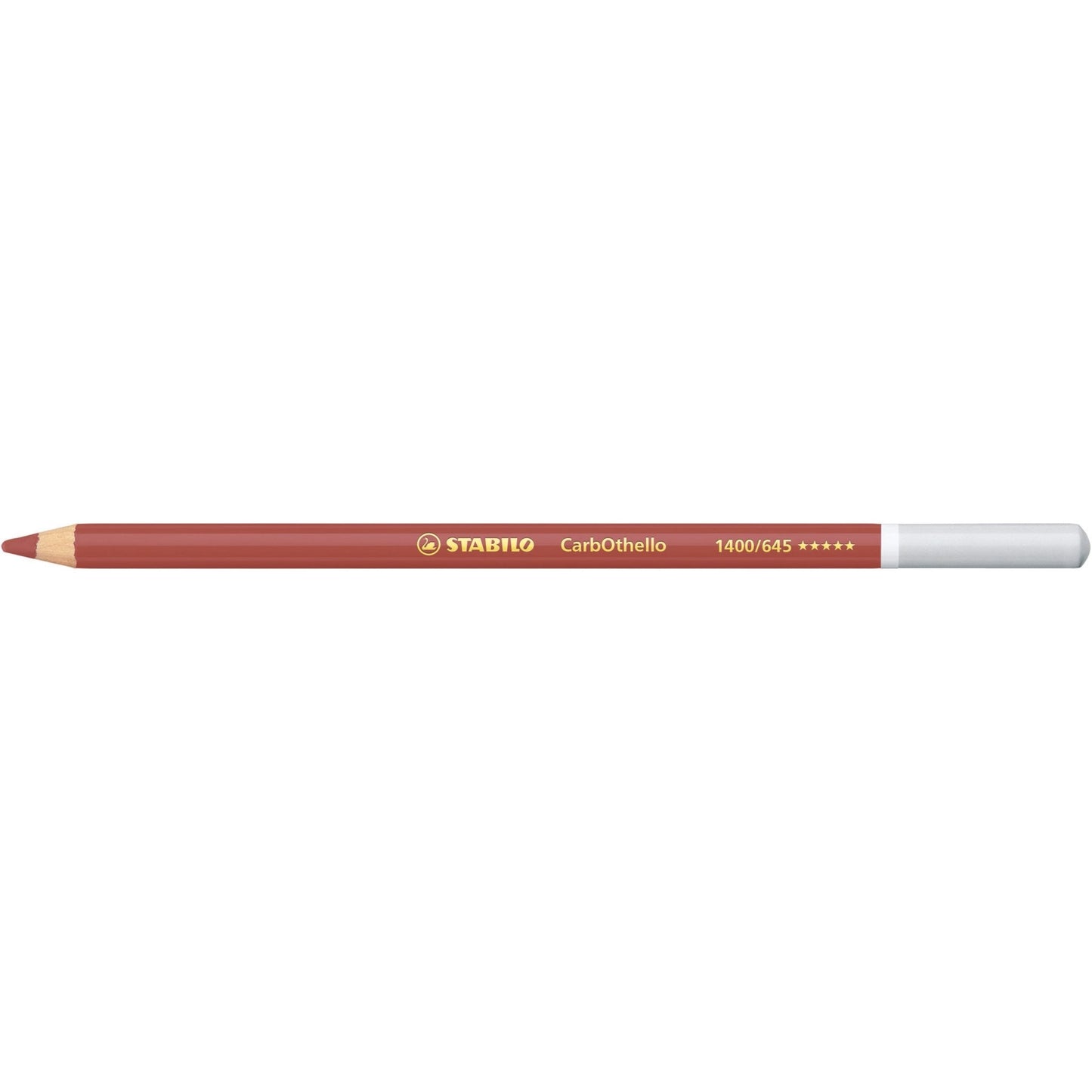 Stabilo CarbOthello Coloured Pastel Pencil 645 Caput Mortuum Red - theartshop.com.au