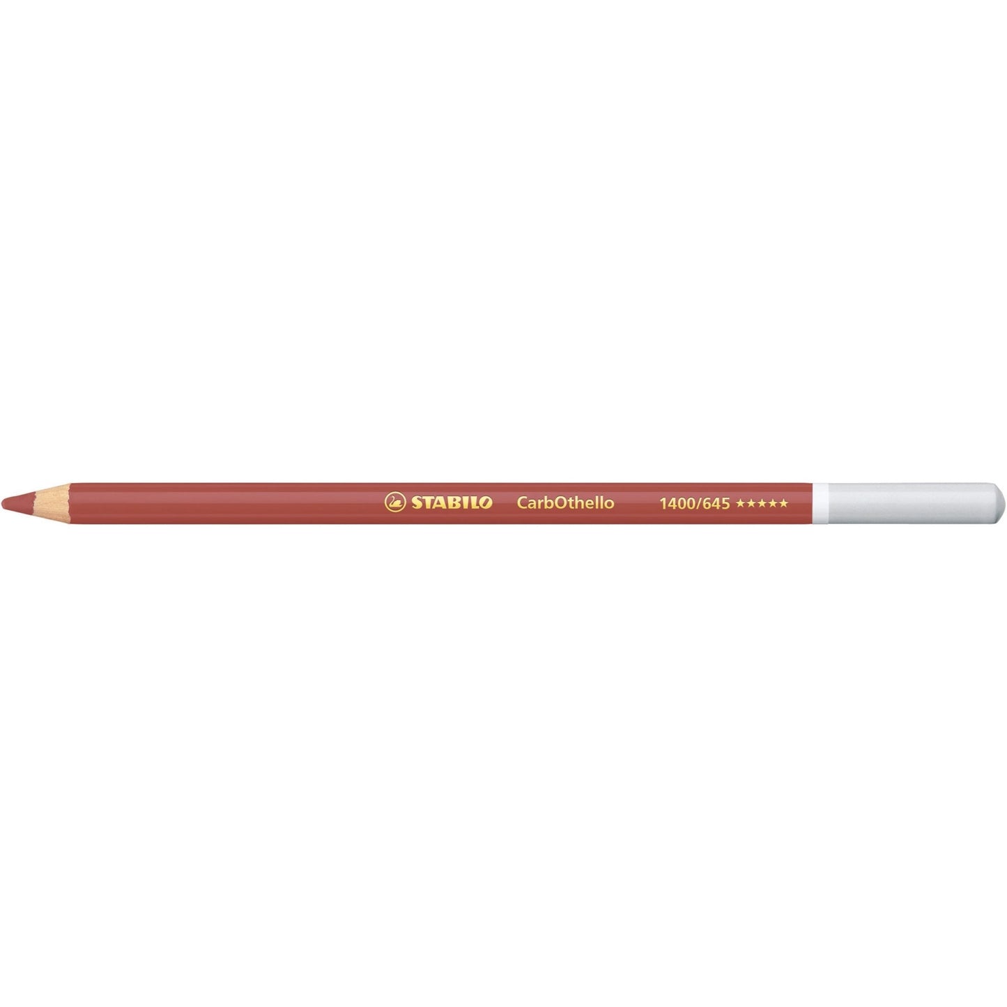 Stabilo CarbOthello Coloured Pastel Pencil 645 Caput Mortuum Red - theartshop.com.au