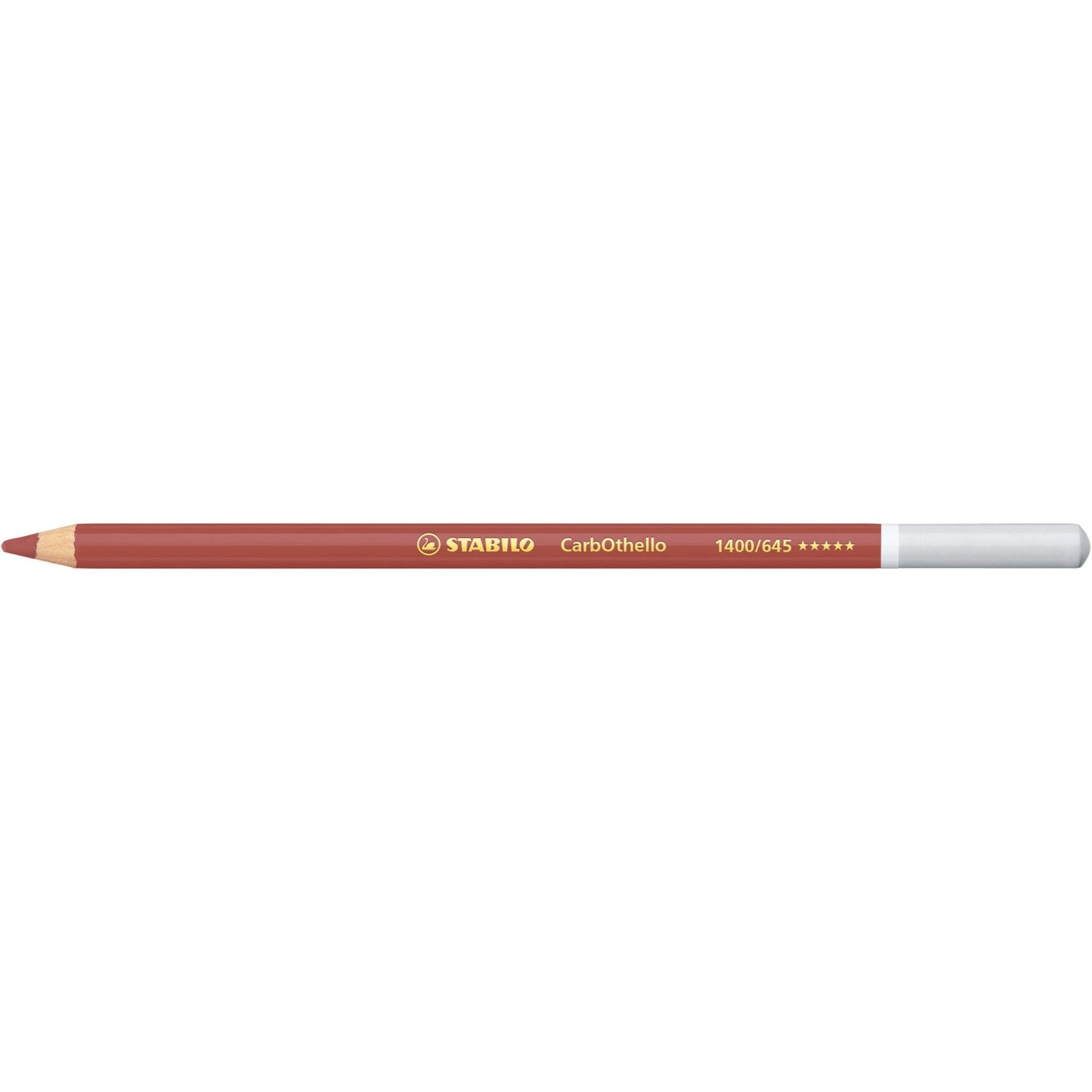 Stabilo CarbOthello Coloured Pastel Pencil 645 Caput Mortuum Red - theartshop.com.au