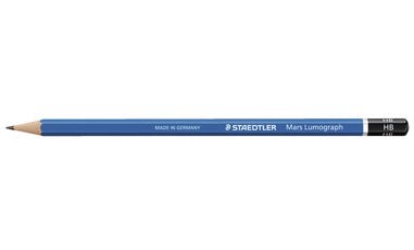 Staedtler Mars Lumograph 100 Pencils Box 12 - theartshop.com.au