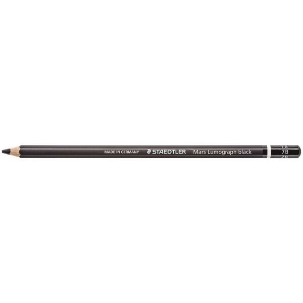 Staedtler Mars Lumograph Black Pencils 7B - theartshop.com.au