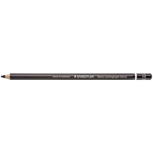 Staedtler Mars Lumograph Black Pencils HB - theartshop.com.au