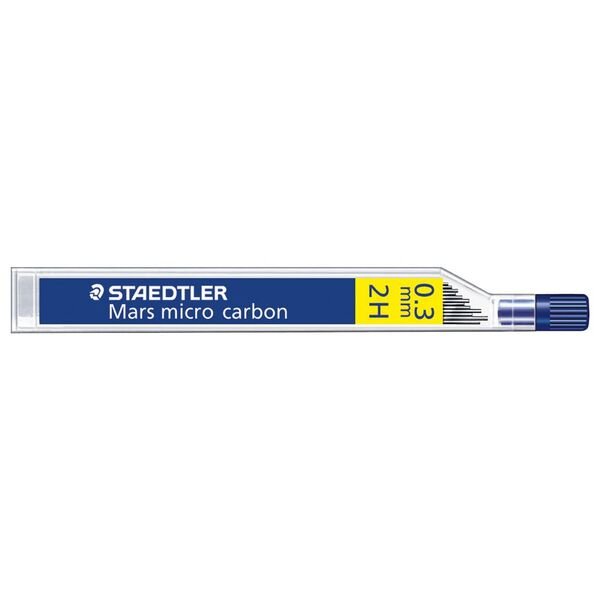 Staedtler Mars Micro Carbon Pencil Leads 0.3mm 2H - theartshop.com.au