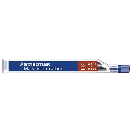 Staedtler Mars Micro Carbon Pencil Leads 0.5mm 3H - theartshop.com.au