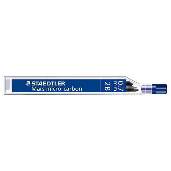 Staedtler Mars Micro Carbon Pencil Leads 0.7mm 2B - theartshop.com.au