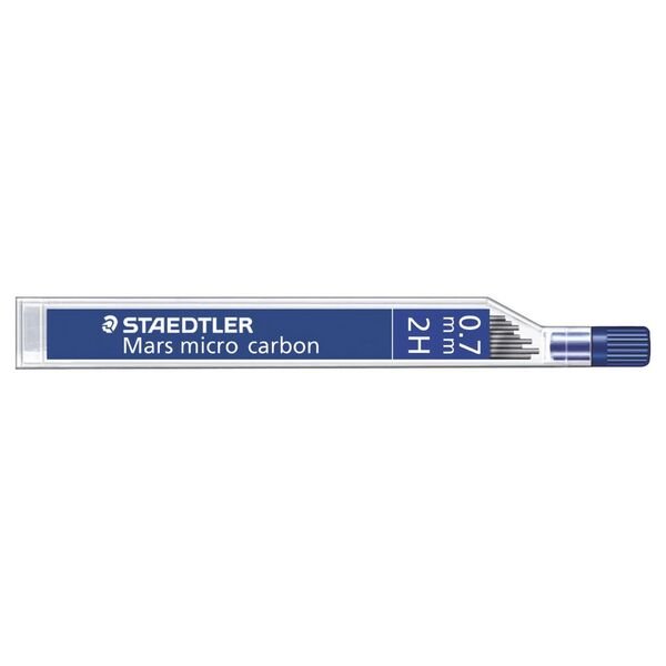 Staedtler Mars Micro Carbon Pencil Leads 0.7mm 2H - theartshop.com.au