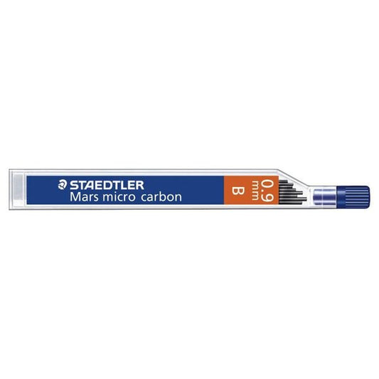 Staedtler Mars Micro Carbon Pencil Leads 0.9mm B - theartshop.com.au