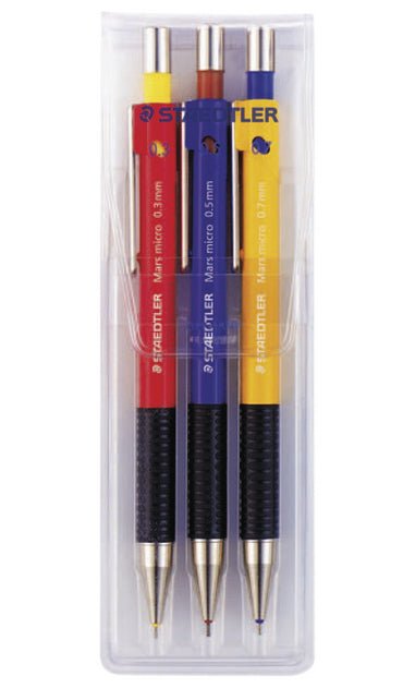 Staedtler Mars Micro Mechnical 775 Pencil Wallet 3 - theartshop.com.au