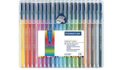 Staedtler Triplus Fibre Tip Wallet 20 - theartshop.com.au