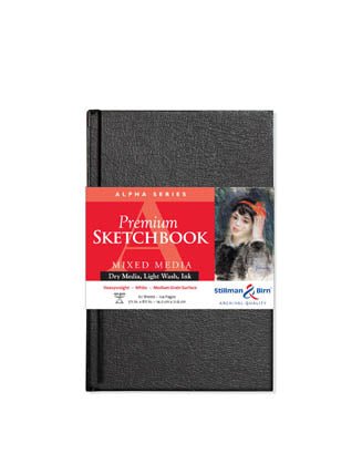 Stillman & Birn Alpha Hardbound 150gsm 124 Pages 5.5 x 8.5" - theartshop.com.au