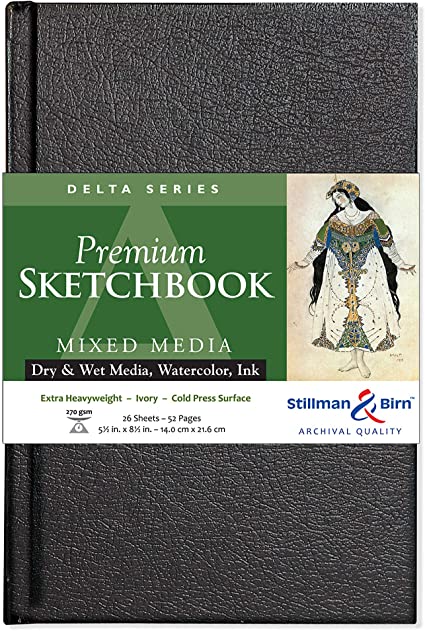 Stillman & Birn Delta Hardbound 270gsm 52 Pages 5.5 x 8.5" - theartshop.com.au