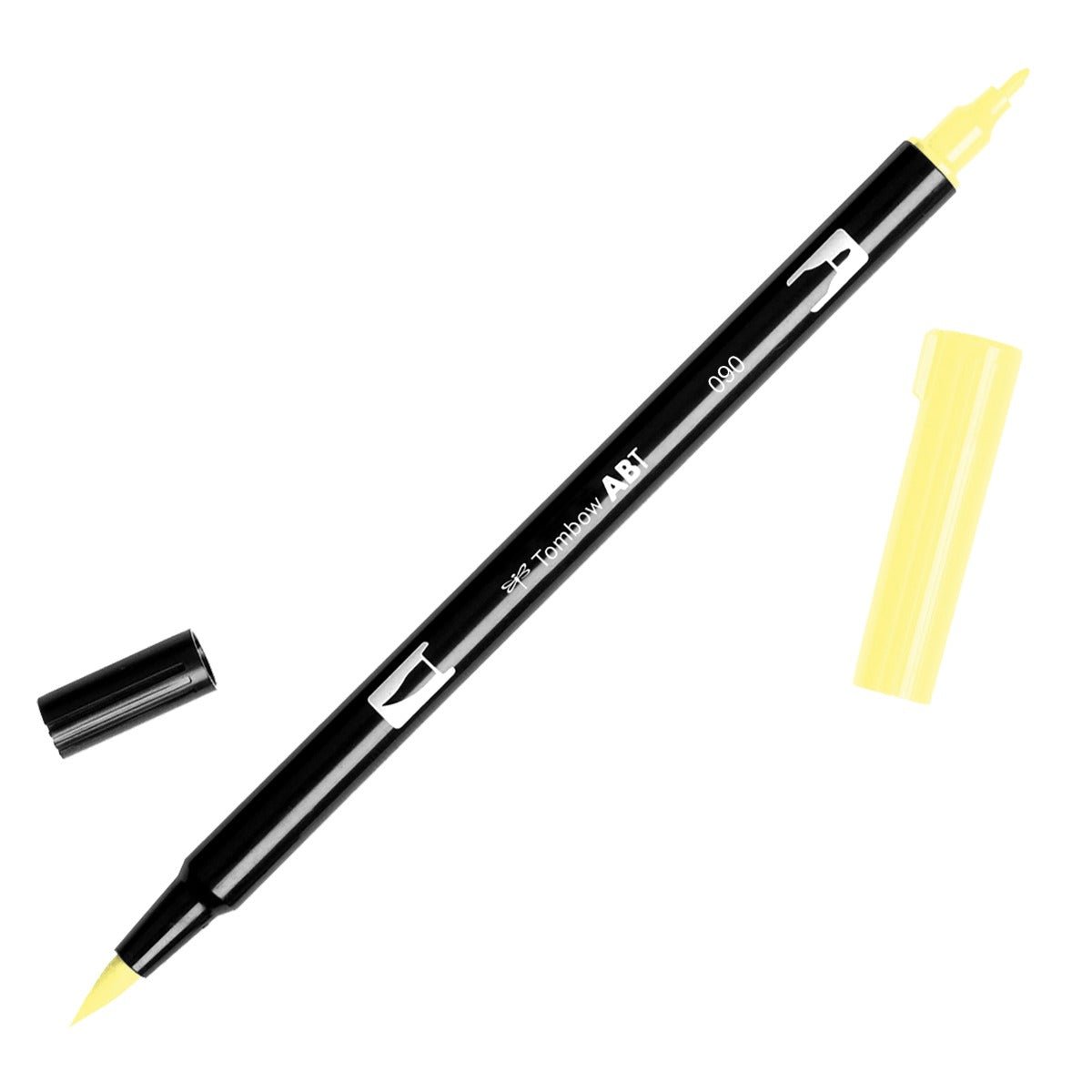 Tombow Dual Brush Pen 090 Baby Yellow - theartshop.com.au