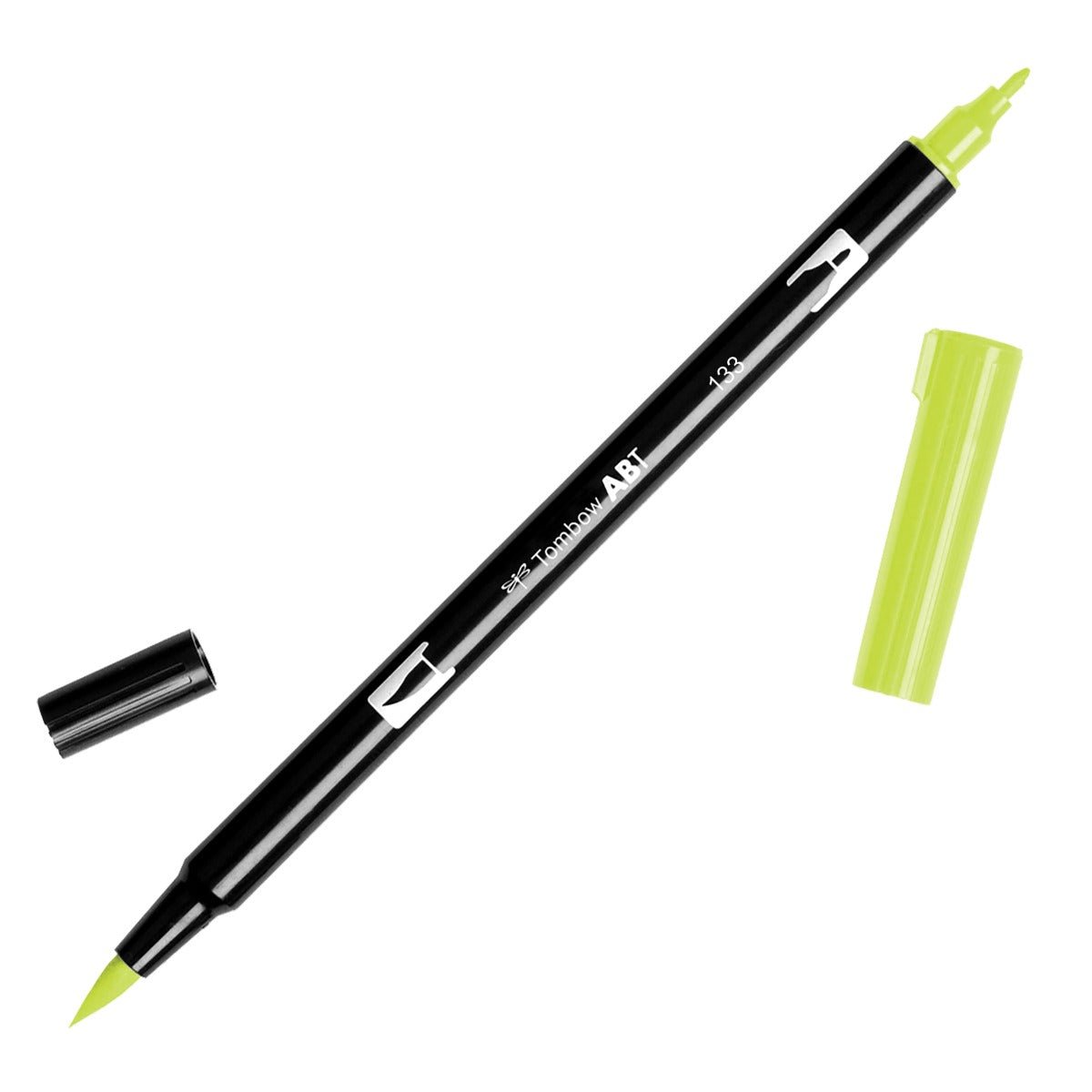 Tombow Dual Brush Pen 133 Chartreuse - theartshop.com.au