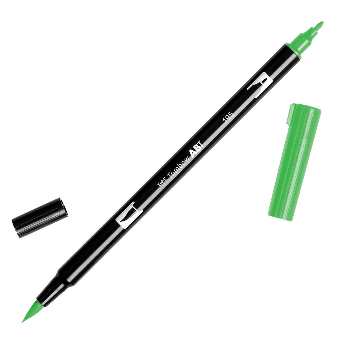 Tombow Dual Brush Pen 195 Light Green - theartshop.com.au