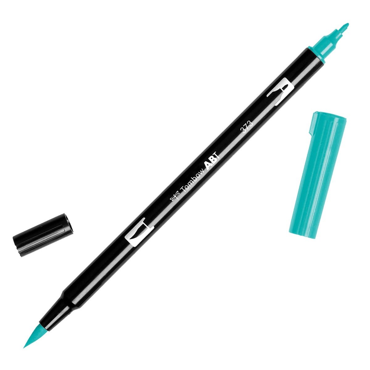 Tombow Dual Brush Pen 373 Sea Blue - theartshop.com.au