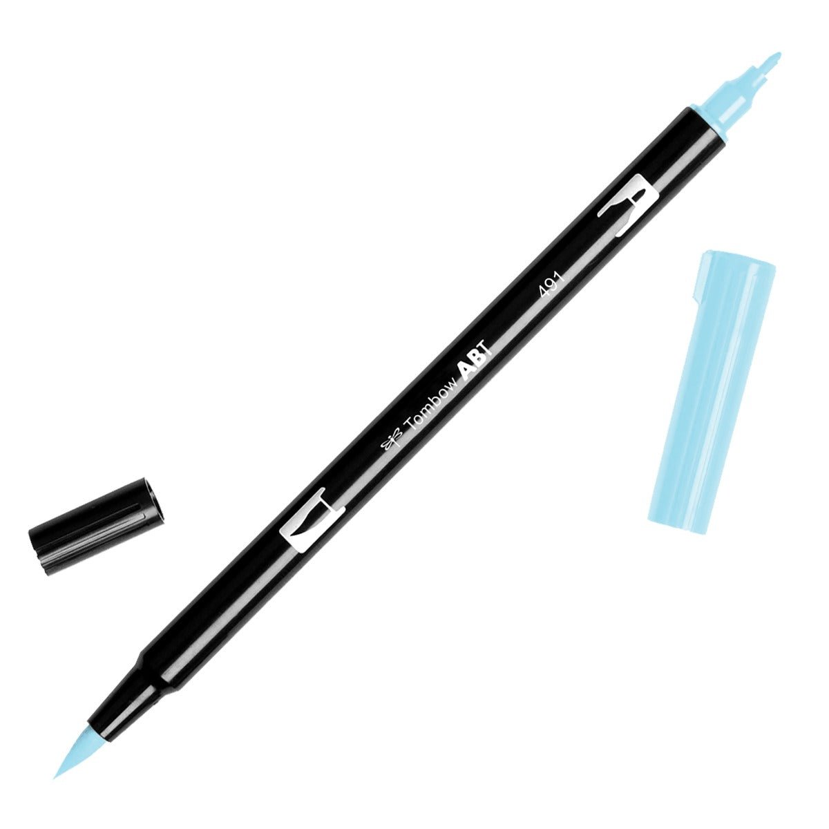 Tombow Dual Brush Pen 491 Glacier Blue - theartshop.com.au