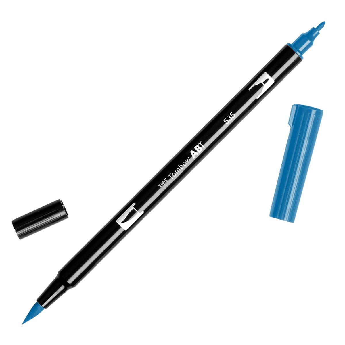 Tombow Dual Brush Pen 535 Cobalt Blue - theartshop.com.au