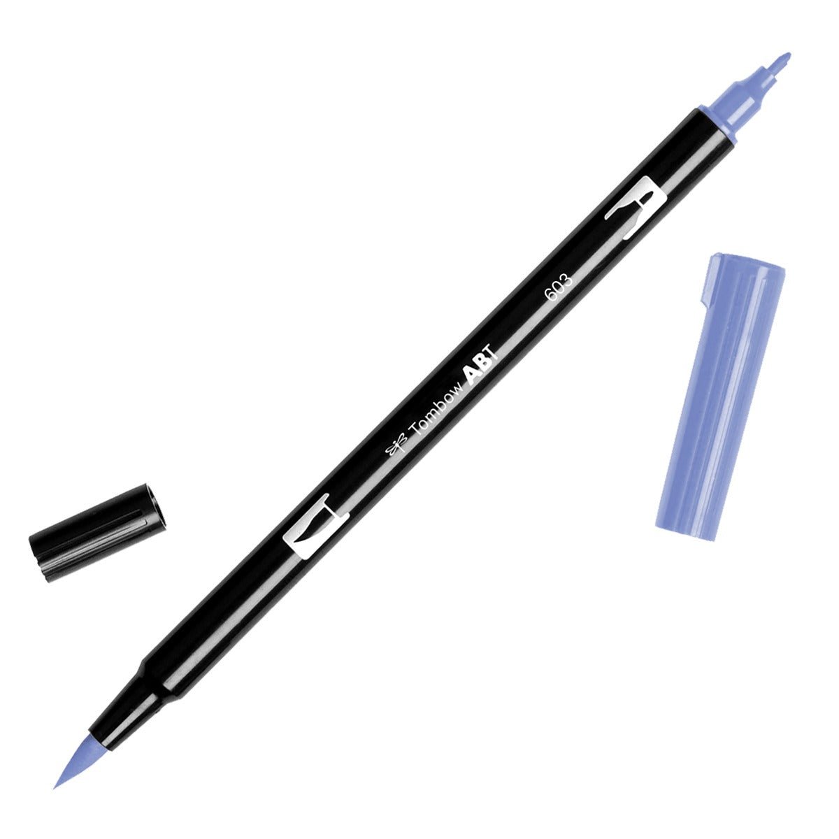 Tombow Dual Brush Pen 603 Periwinkle - theartshop.com.au