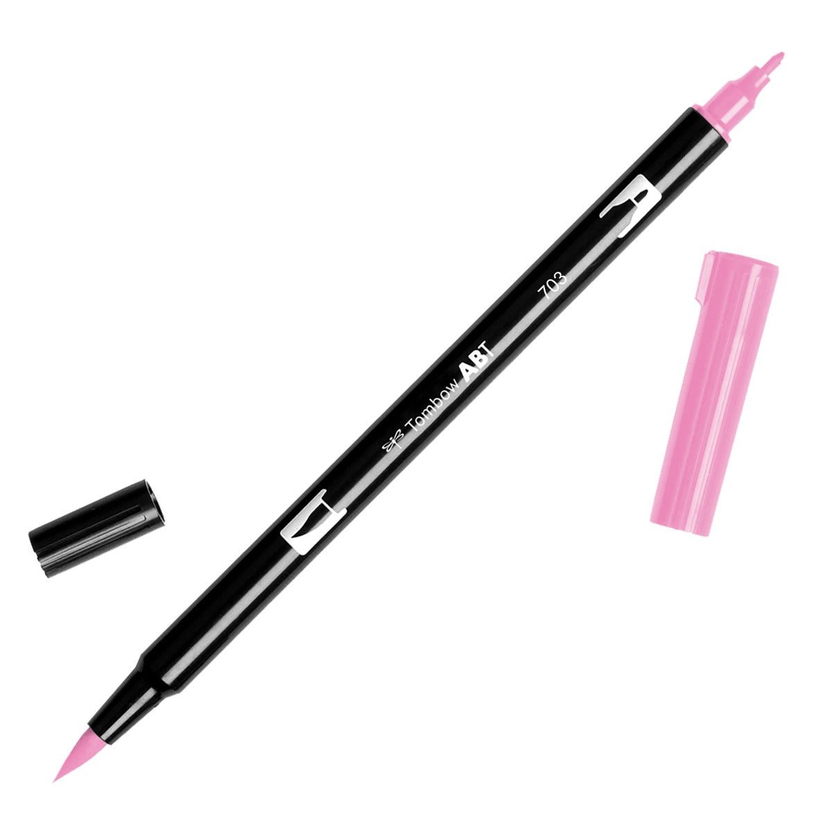 Tombow Dual Brush Pen 703 Pink Rose - theartshop.com.au