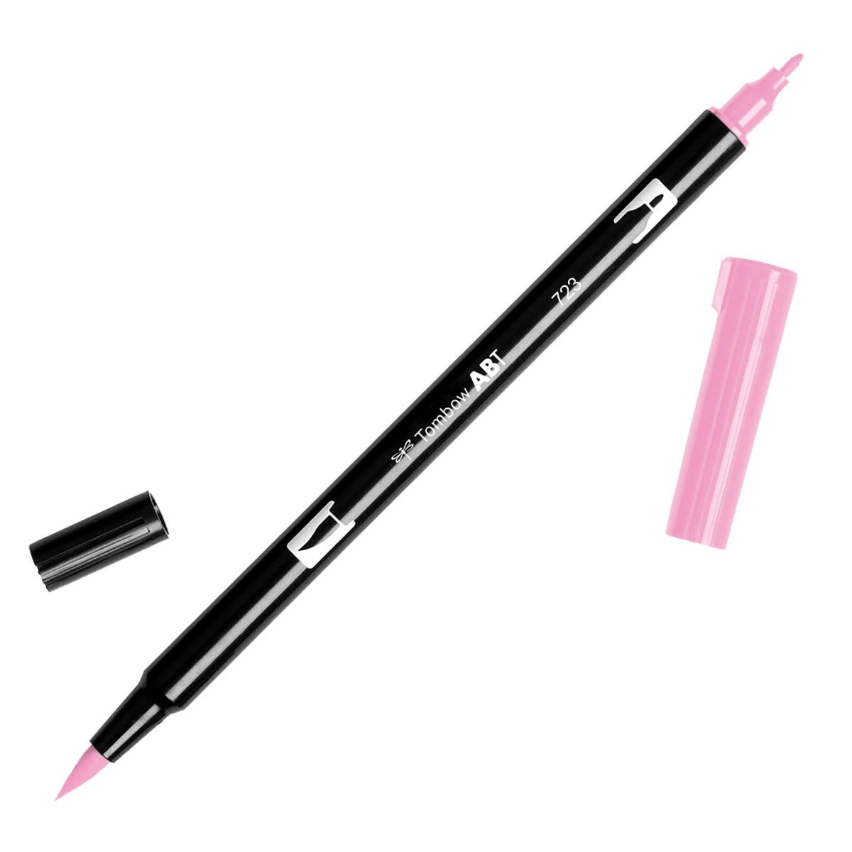 Tombow Dual Brush Pen 723 Pink - theartshop.com.au