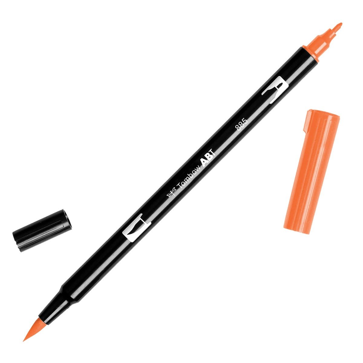 Tombow Dual Brush Pen 885 Warm Red - theartshop.com.au