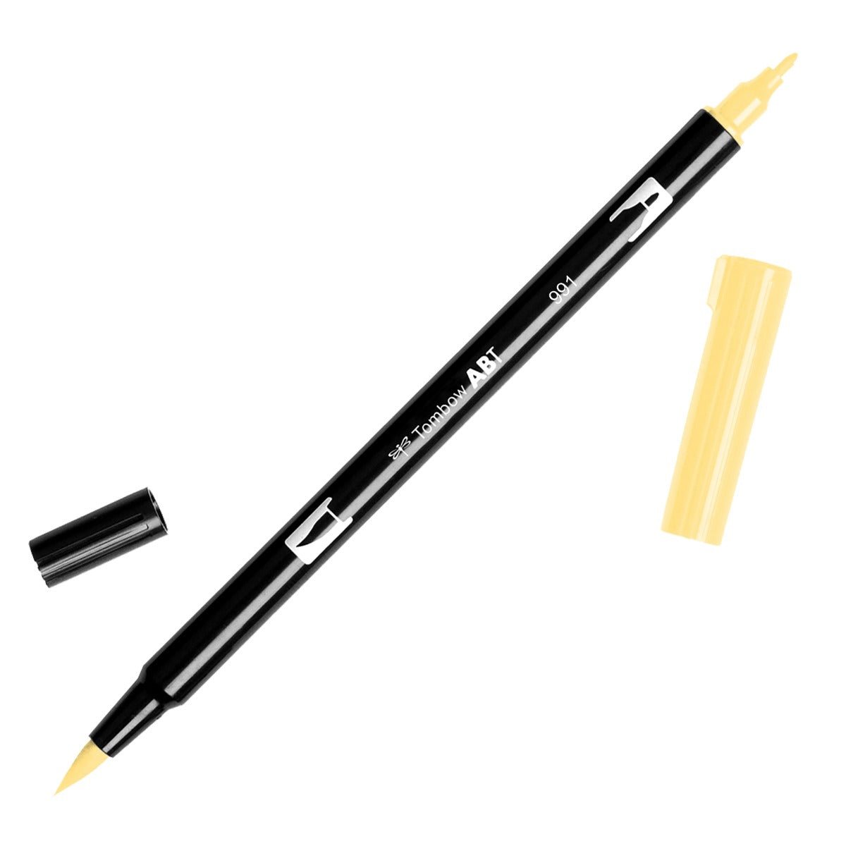 Tombow Dual Brush Pen 991 Light Ochre - theartshop.com.au