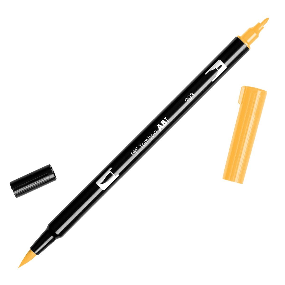 Tombow Dual Brush Pen 993 Chrome Orange - theartshop.com.au