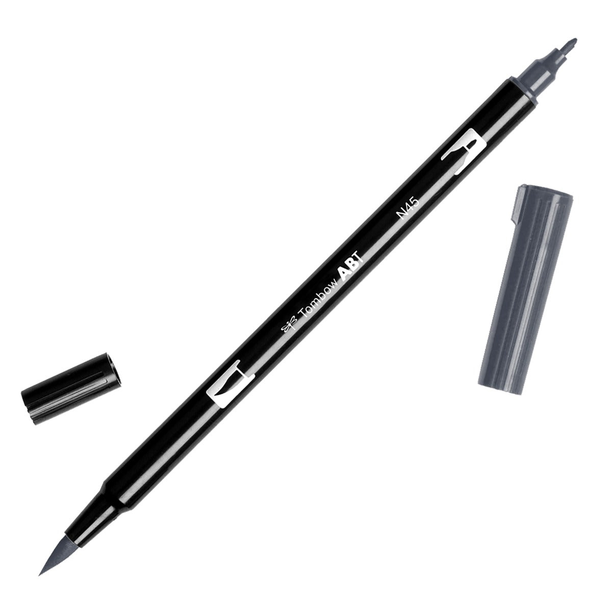 Tombow Dual Brush Pen N45 Cool Gray 10 - theartshop.com.au