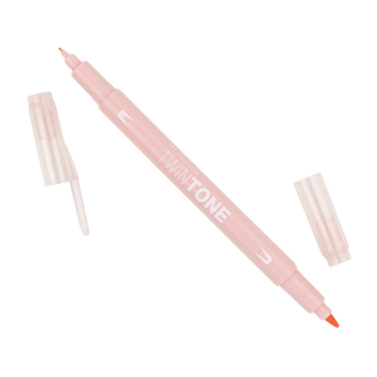 Tombow TwinTone Dual Tip Marker 78 Coral Pink - theartshop.com.au
