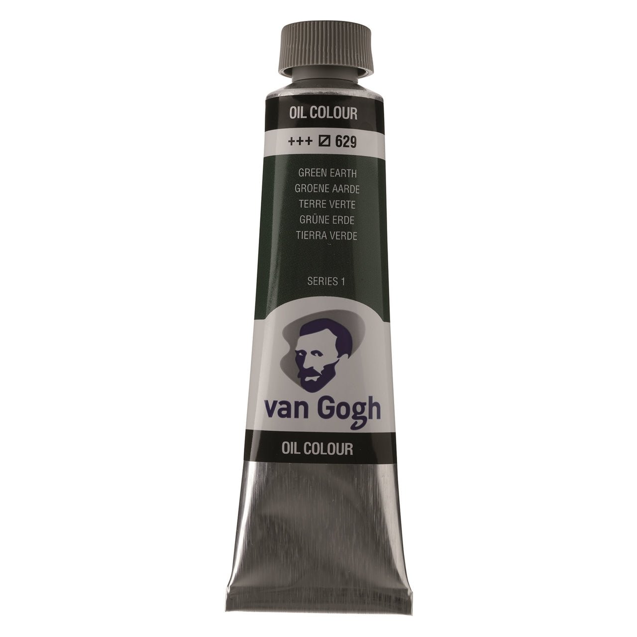 Van Gogh Oil 40ml 629 Green Earth - theartshop.com.au