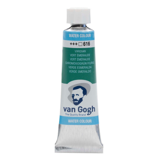 Van Gogh W/C 10ml 616 Viridian - theartshop.com.au