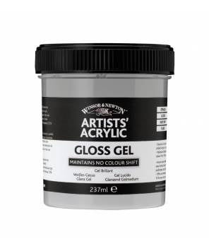 W & N Artists' Acrylic Gloss Gel 237ml - theartshop.com.au