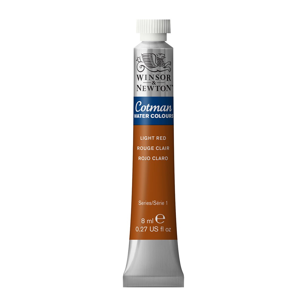 W & N Cotman W/C 8ml Light Red - theartshop.com.au