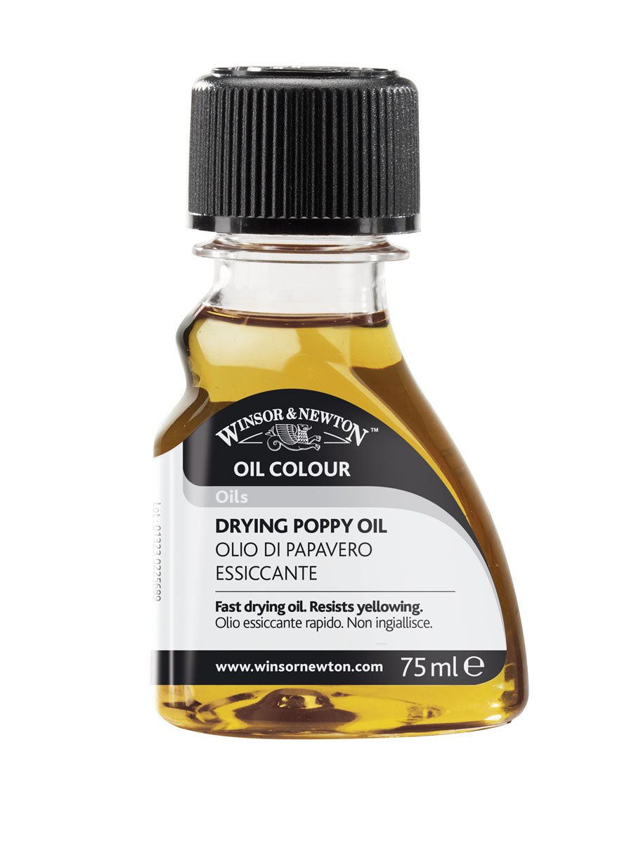 W & N Drying Poppy Oil 75ml - theartshop.com.au