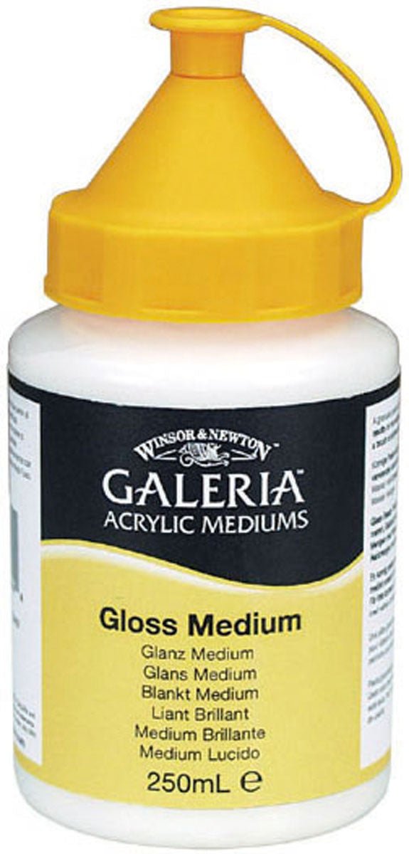 W & N Galeria Acrylic 250ml Gloss Medium - theartshop.com.au
