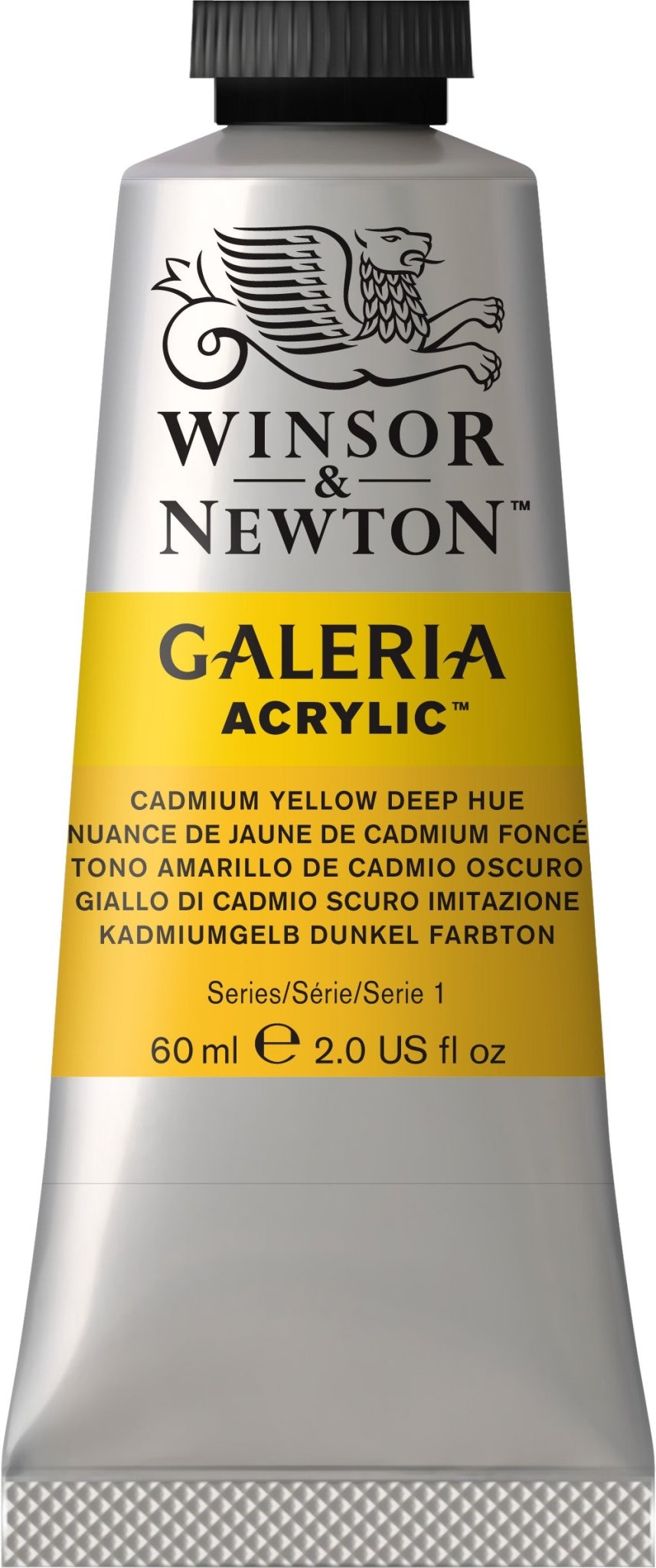 W & N Galeria Acrylic 60ml Cadmium Yellow Deep Hue - theartshop.com.au