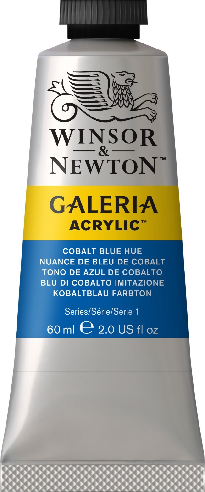 W & N Galeria Acrylic 60ml Cobalt Blue Hue - theartshop.com.au